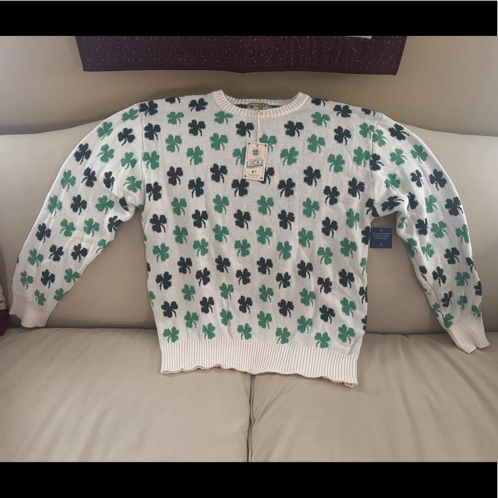 The Irish Shamrock Sweater
